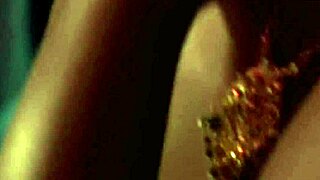 Check this sexy brunette dancing naked by the fire! 🔥