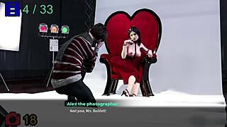 Fashion Business - Monica Strips for Model Photoshoot in Episode 4