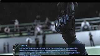 In this 3d cartoon, the football match in Move the Chains 01 features intense action with huge characters