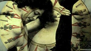 Vintage Erotic Cartoon Art from Antique Retro Era