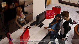 alternate existence unfolds in a game world of choices