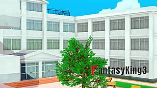 Koneko and Xenovia Dive into Steamy Lesbian Action in HS DxD NTR Madness 2 Fantasy