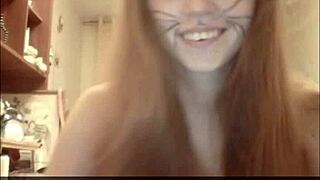 teen couple gets wild with blowjob and sex on webcam