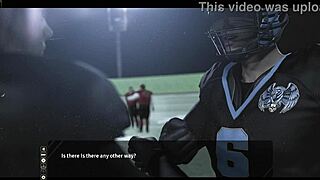 In this 3d cartoon, the football match in Move the Chains 01 features intense action with huge characters