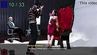 Fashion Business - Monica Strips for Model Photoshoot in Episode 4