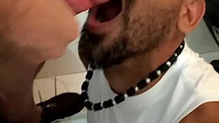 I gave my boss a greedy blowjob and took vitamin straight from the source to keep my job