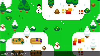 what’s up with poppy from lol in this xmas hentai parody ep 1, covered in cum outdoors?