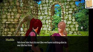 This teen's tight ass takes a huge monster cock in my new family episode 106