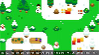 what’s up with poppy from lol in this xmas hentai parody ep 1, covered in cum outdoors?