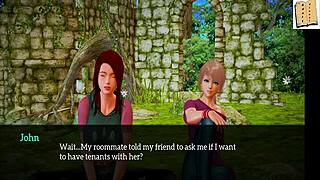 This teen's tight ass takes a huge monster cock in my new family episode 106