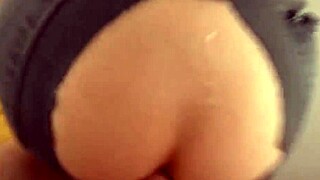 He ripped my jeans, fucked my ass hard, and came inside while I screamed