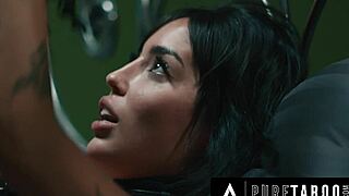 Pure Taboo submissives Vanessa Sky and Dee Williams get dominated. Free use simulation takes a wild turn with sloppy riding.