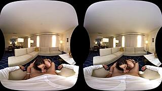 Hey, wanna see me fuck Kendra on the couch in VR?