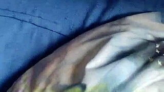 Latina with big natural tits enjoys anal banging and blowjobs in lingerie.