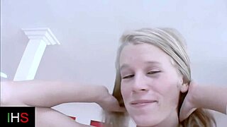 Wow! Blonde takes huge black cock in tight pussy, stretching it wide