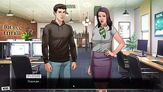 Hey, Wanna See Crazy Hentai Action at Work in Our Red String Part 17?