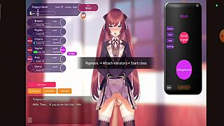 Training the bitch in this hentai game is wild, wanna play?
