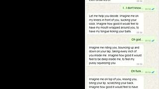 I accidentally sent my stepmom a dick pic on whatsapp - and that was her reaction ai-generated