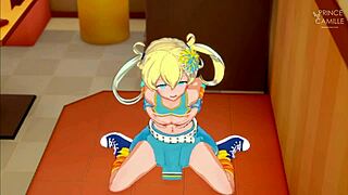 ड्रेसिंग रूम में Emo Moegi के साथ क्या छुपा है Kiratto Pri Chan से?