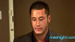 Cute trophy wife gets her tight pussy stretched by a monster cock while moaning.