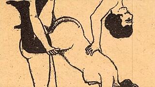 Vintage Erotic Drawings Showcase the Sensual Alphabet