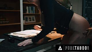 Pure Taboo submissives Vanessa Sky and Dee Williams get dominated. Free use simulation takes a wild turn with sloppy riding.