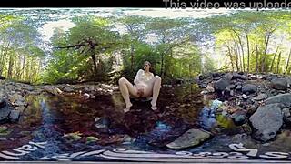 Watch Carmen December Masturbate to Orgasm Outdoors!