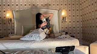 omg, this latina babe's photoshoot turned into hot porn casting. unreal beauty! 🔥