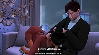 Watch this 3D hentai art professor scene.