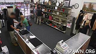 Nice tight body exposed in wild reality episode at local shop. What a scene!