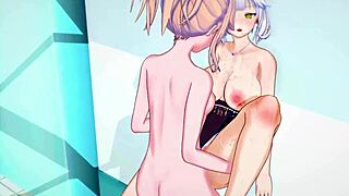 Hey, wanna dive into this wild pool hentai game?