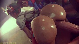 hey, check this polished jade bell in a wild 3d cartoon garage! 😍