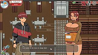 I can't believe this nerdy girl gave a public handjob in the library!