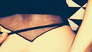 Skinny Milf Wife Reveals Her Open Asshole for Anal Play