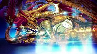 Princess comforts dragonwomen in fan disc ep9. A tender moment unfolds in the realm.