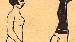 Vintage Erotic Drawings Showcase the Sensual Alphabet