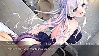 Holy maiden gets humbled in intense anime hentai game part 4