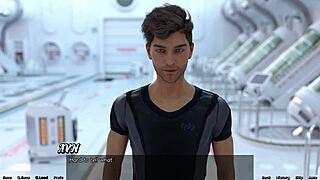 stranded in space helping curvy teen zara in 3d dating game