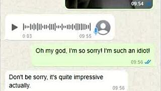 I accidentally sent my stepmom a dick pic on whatsapp - and that was her reaction ai-generated