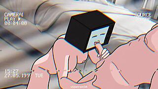 Tv woman and cameraman get wild in skibidi toilet hentai sex animation