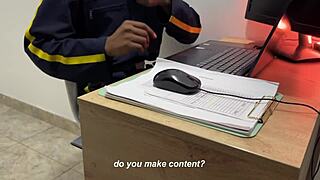 i convinced the shy security guard to shoot a gay porn video, but it went wrong