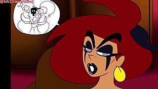 girls night in with steamy futanari cartoon action!