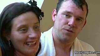 real couples engage in sexy food play fun