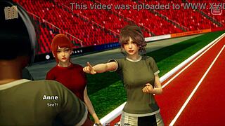 Bully fucks me as lover in hentai episode 82