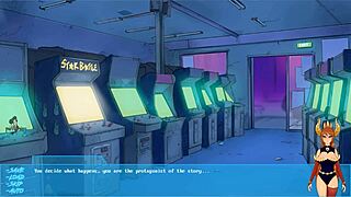 I’m hooked on arcade nudity in night lessons part 1