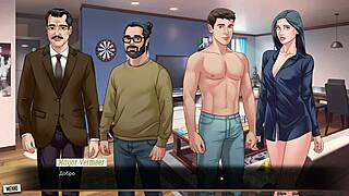 Our Red String Part 22 - Horny Whore Rides Monster Cock in Hardcore Cowgirl