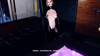 3D BBW Asian Slut Overwhelmed by Fat Boss