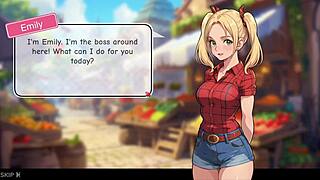 honeysun gameplay part 1 kicks off with a stunning redhead flight attendant