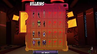 Cheshire and Artemis engage in playful fingering and masturbation in DC Comics costumes