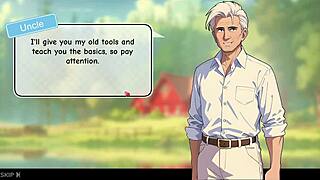 honeysun gameplay part 1 kicks off with a stunning redhead flight attendant